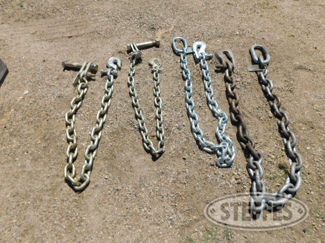 (4) HD safety chains for implements